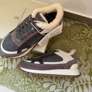 Brunello Cucinelli Monili Embellished Low-Top Sneakers